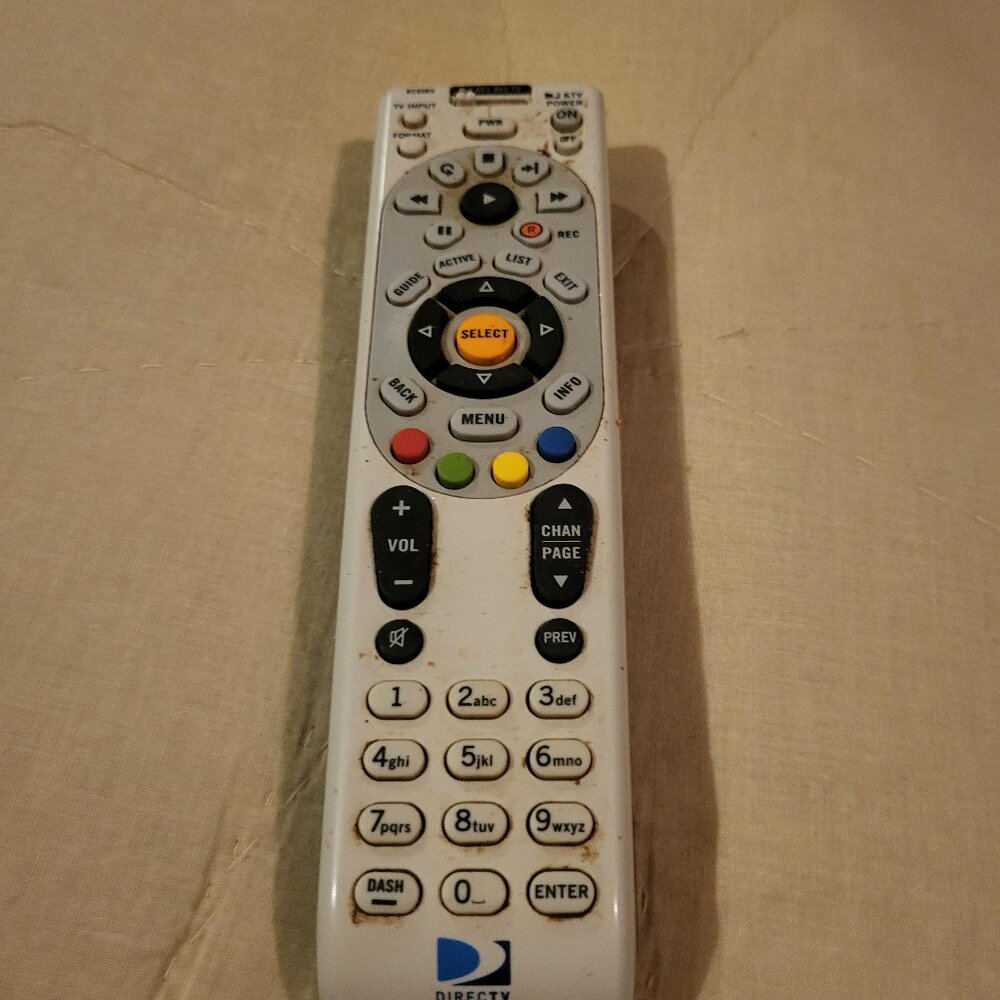 ORIGINAL DIRECTV RL65RX  UHF RF UNIVERSAL REMOTE CONTROL